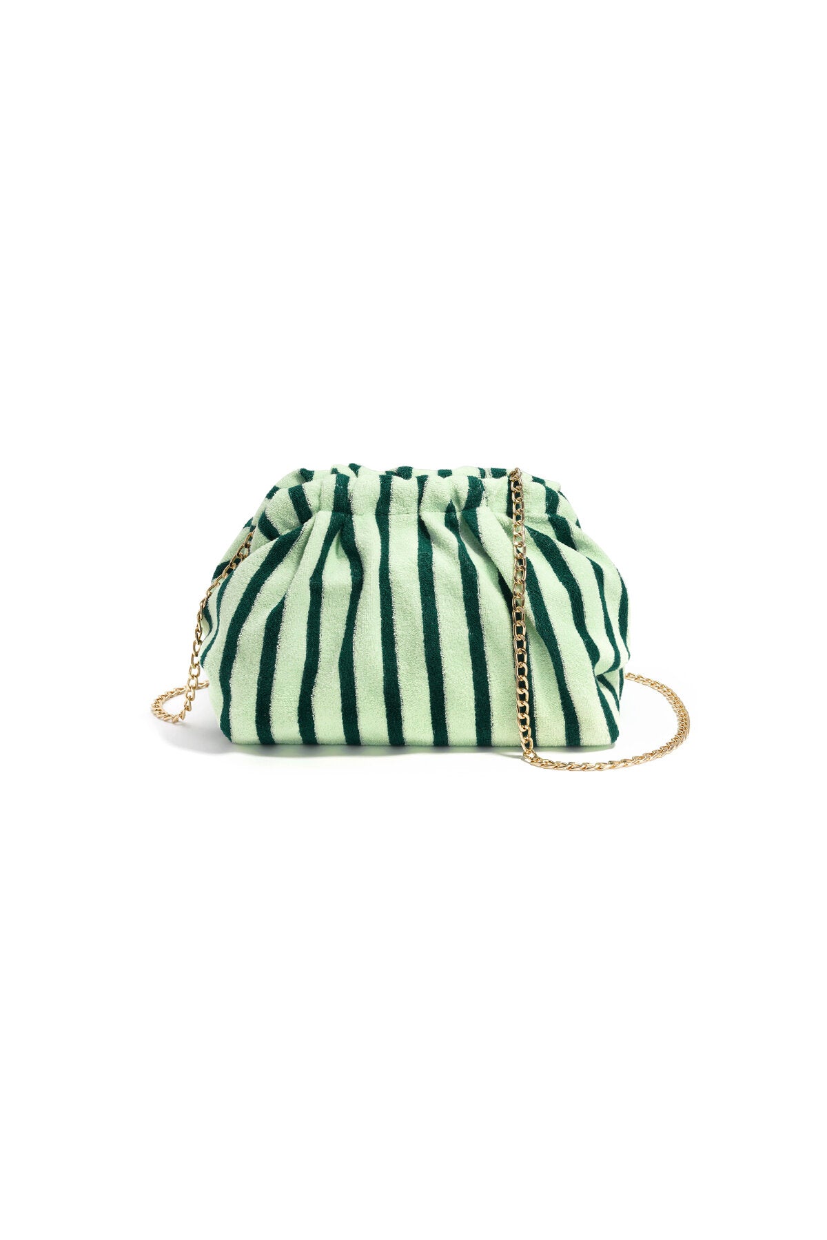 Crossbodytas met strepen, eenvoudig model, polyester, dagelijkse accessoires