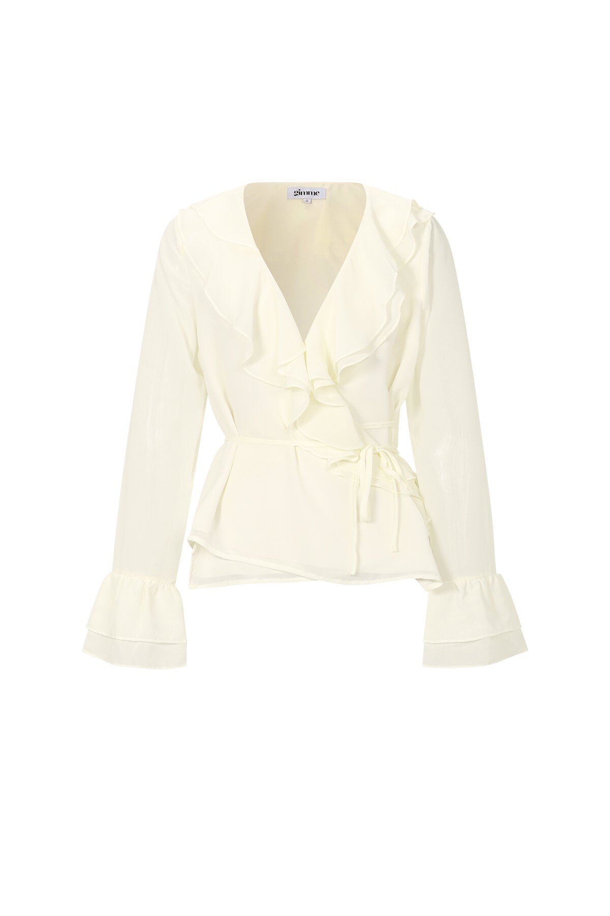 Longsleeve met ruches